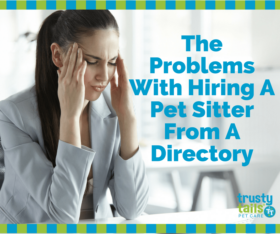 The Problems With Hiring A Pet Sitter From An Online Directory banner