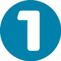 number one icon