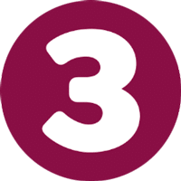 number three icon